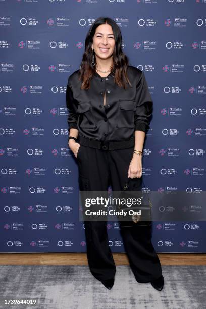 Rebecca Minkoff attends as Leonard Lauder is honored with the 2023 Retail Excellence Award from the Wharton School's Baker Retailing Center and...