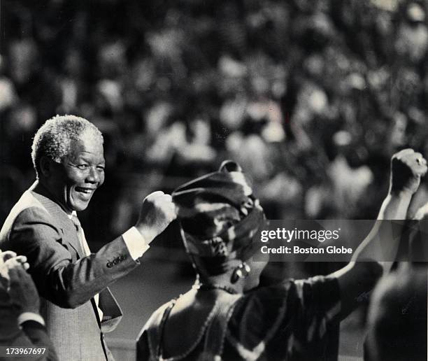 Nelson Mandelas visit to Boston in 1990 JULY 17, 2013 ARTICLE PHOTOS COMMENTS As the antiapartheid leader Nelson Mandela turns 95, we look at his...