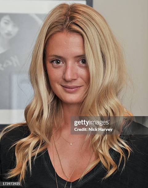 Rebecca Corbin-Murray attends MATCHESFASHION.COM Partners With Rika On 'Iron Girl' Project For Rika Magazine on July 18, 2013 in London, England.