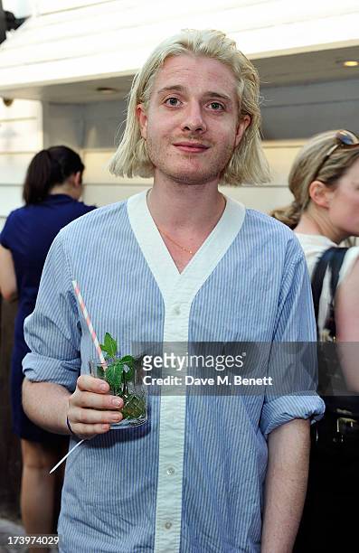 Dominic Jones attends Warner music group summer party in association with Esquire at Shoreditch House on July 18, 2013 in London, England.