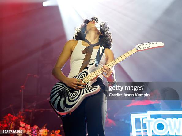 Towa Rani Towa Bird performs at the Ryman Auditorium on October 16, 2023 in ...