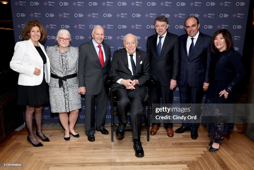 Leonard Lauder Honored With 2023 Retail Excellence Award From The Wharton School's Baker Retailing Center And Retail Leaders Circle