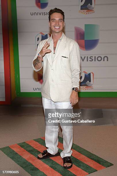 Balvin attends the Premios Juventud 2013 at Bank United Center on July 18, 2013 in Miami, Florida.