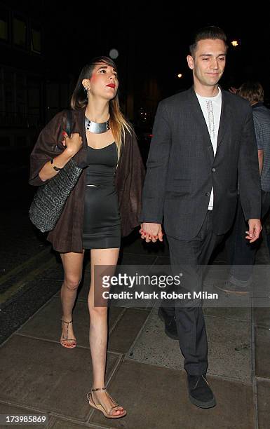 Reg Traviss at the Groucho club on July 18, 2013 in London, England.