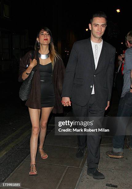 Reg Traviss at the Groucho club on July 18, 2013 in London, England.