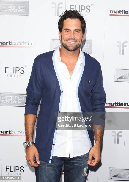 Matt Leinart attends the Matt Leinart Foundation's 7th Annual "Celebrity Bowl" at Lucky Strikes on July 18, 2013 in Hollywood, California.