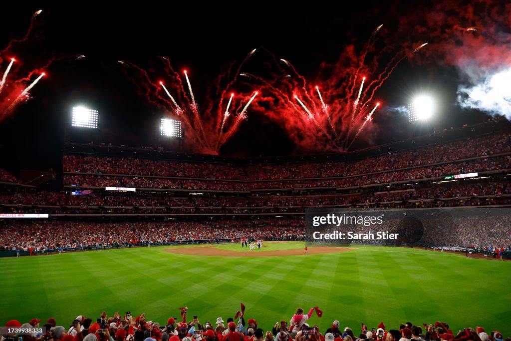 Championship Series - Arizona Diamondbacks v Philadelphia Phillies - Game One