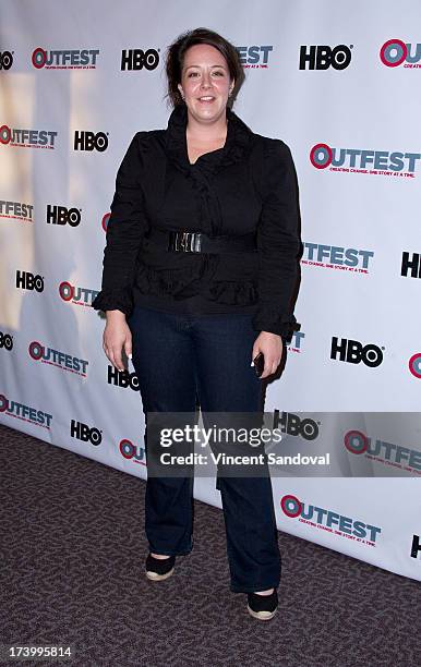 Screenwriter Julia Dwyer Sullivan attends the Outfest Film Festival - Screenwriting Lab Reading at Directors Guild Of America on July 18, 2013 in Los...