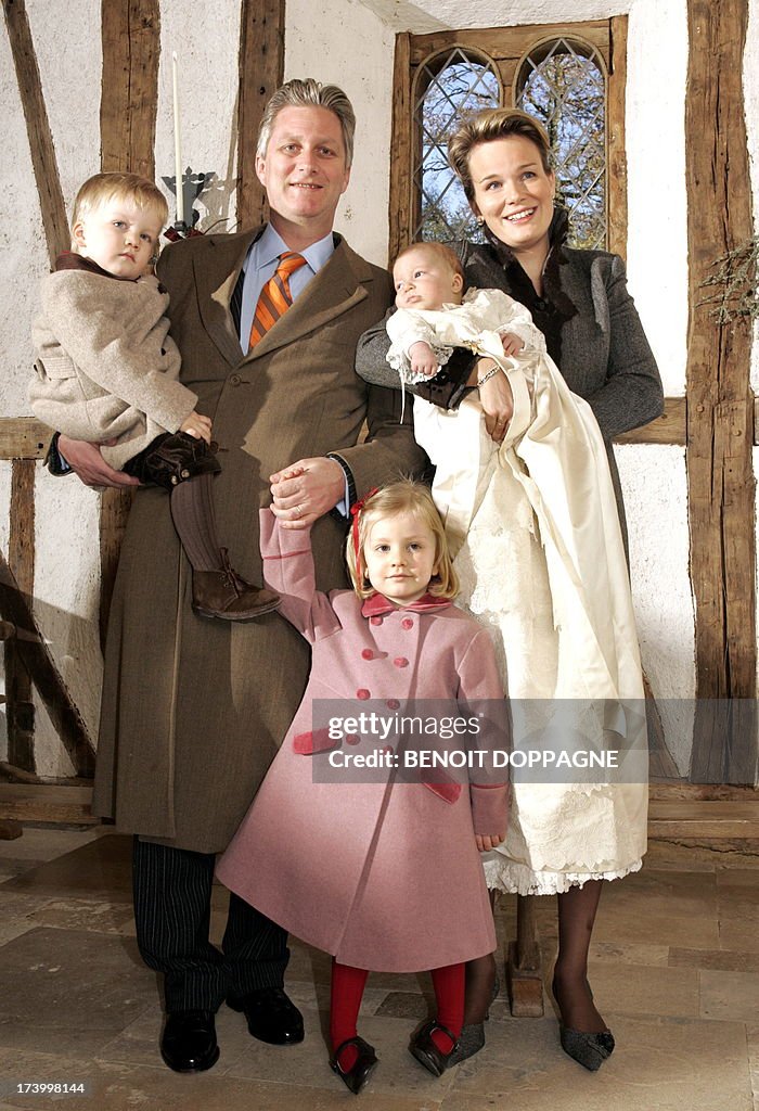 BELGIUM-ROYALS-BAPTISM-PRINCE EMMANUEL