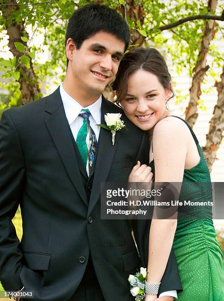 prom couple - ada township michigan stock pictures, royalty-free photos & images