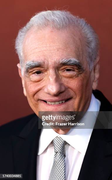 Martin Scorsese attends the Los Angeles Premiere ff Apple TV+'s "Killer Of he Flower Moon" at Dolby Theatre on October 16, 2023 in Los Angeles,...