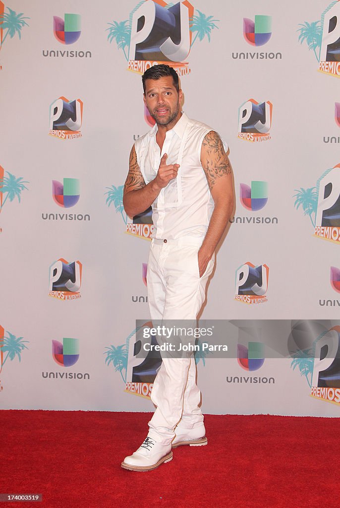 Premios Juventud 2013 - Press Room