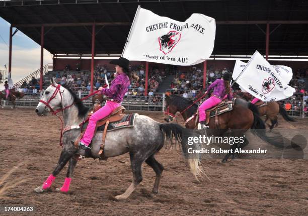 Cheyenne Frontier Days Rodeo The Cheyenne Frontier Days Rodeo Photos and Premium High Res Pictures ...