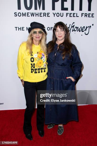 Rosanna Arquette and Adria Petty attend the Los Angeles Amazon Music screening of "Tom Petty: Somewhere You Feel Free - The Making Of 'Wildflowers’”...