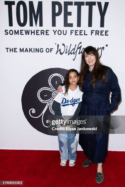 Everly Petty and Adria Petty attend the Los Angeles Amazon Music screening of "Tom Petty: Somewhere You Feel Free - The Making Of 'Wildflowers’” at...