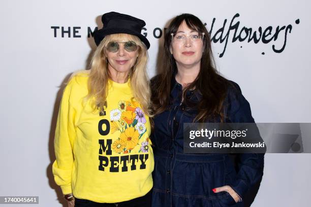 Rosanna Arquette and Adria Petty attend the Los Angeles Amazon Music screening of "Tom Petty: Somewhere You Feel Free - The Making Of 'Wildflowers’”...