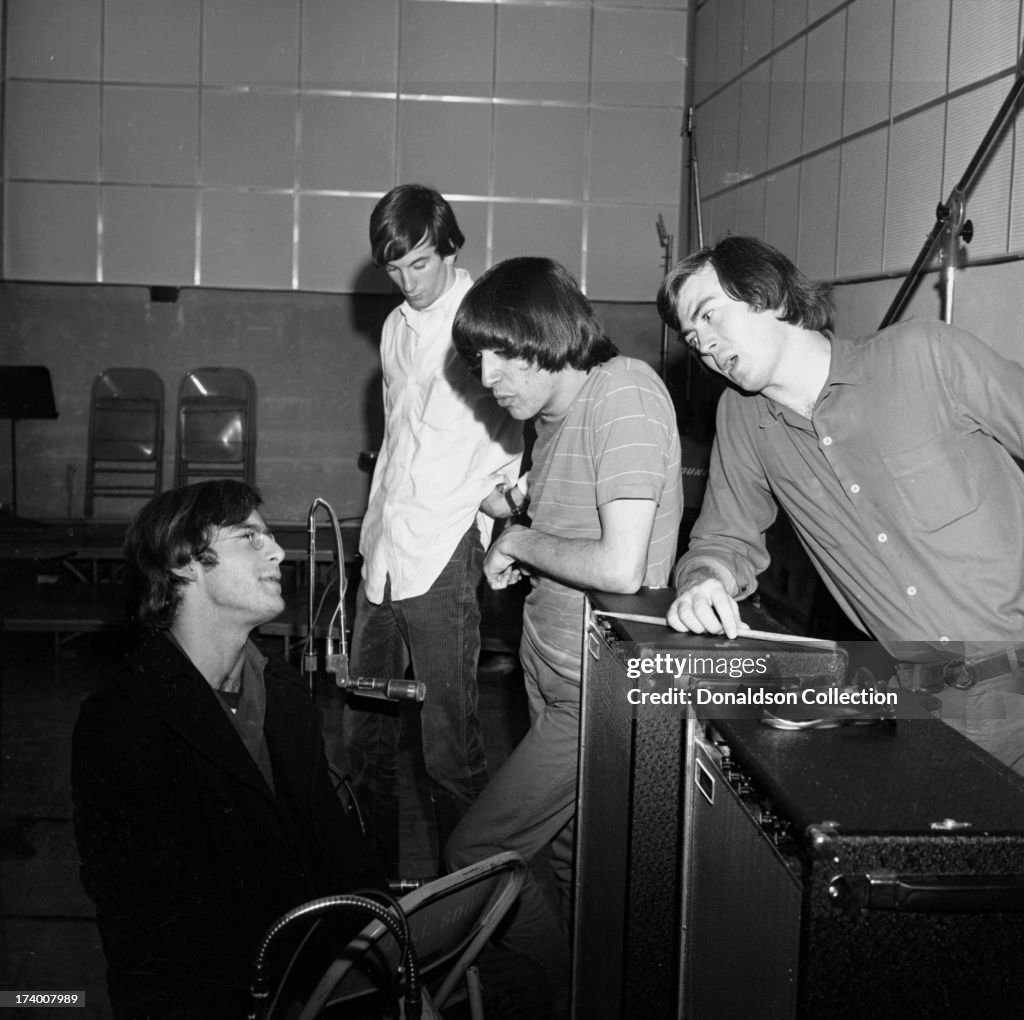 Sal Yanovsky John Sebastian, Steve Boone, Zal Yanovsky and Joe Butler of the rock ...