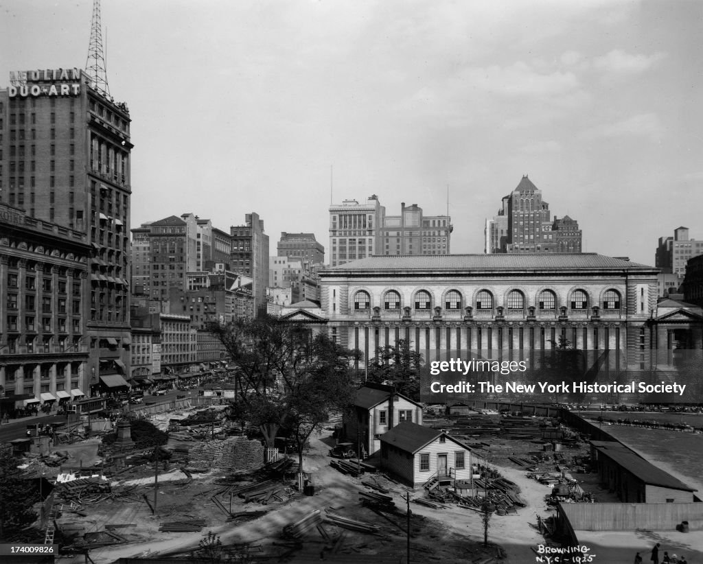 Bryant Park And The New New York Public Library