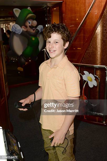 Actor Nolan Gould attends the Nintendo Oasis on the TV Guide Magazine Yacht at Comic-Con day 1 on July 18, 2013 in San Diego, California.