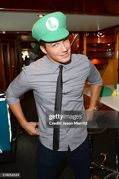Actor Matt Lanter attends the Nintendo Oasis on the TV Guide Magazine Yacht at Comic-Con day 1 on July 18, 2013 in San Diego, California.