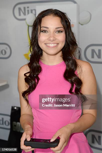 Actress Jessica Parker Kennedy attends the Nintendo Oasis on the TV Guide Magazine Yacht at Comic-Con day 1 on July 18, 2013 in San Diego, California.