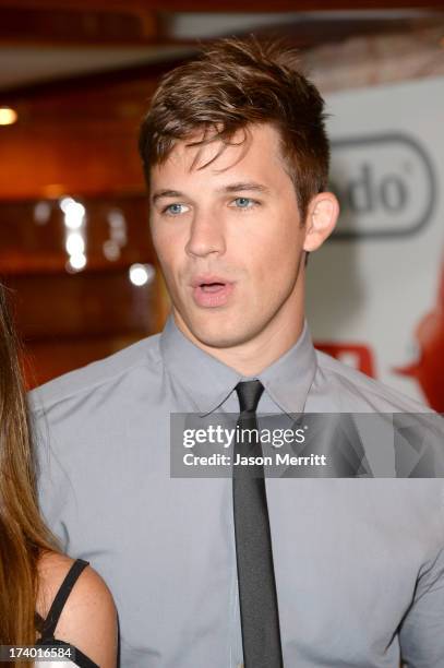 Actor Matt Lanter attends the Nintendo Oasis on the TV Guide Magazine Yacht at Comic-Con day 1 on July 18, 2013 in San Diego, California.