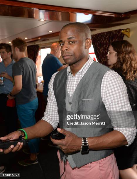 Actor Dulé Hill attends the Nintendo Oasis on the TV Guide Magazine Yacht at Comic-Con day 1 on July 18, 2013 in San Diego, California.