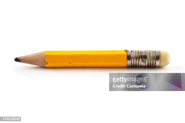 old pencil - pencil stock pictures, royalty-free photos & images