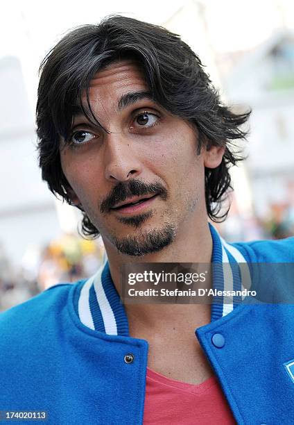 Francesco Biggio attends 2013 Giffoni Film Festival Blue Carpet on July 19, 2013 in Giffoni Valle Piana, Italy.