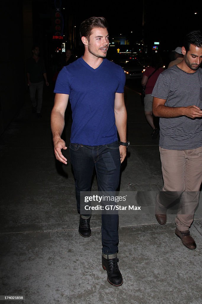 Celebrity Sightings in Los Angeles - July 18, 2013