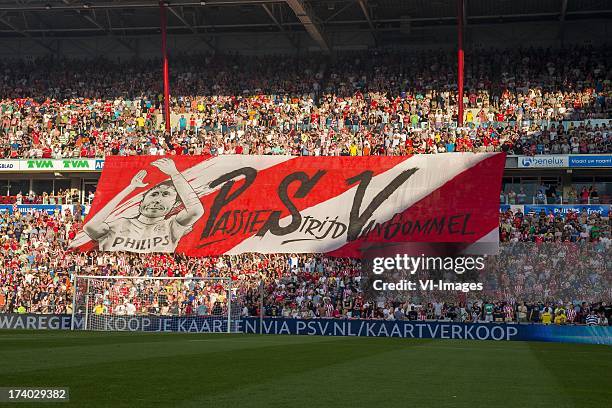 Passie Strijd van Bommel during the farewell match of Mark van Bommel on July 19, 2013 at the Philips stadium in Eindhoven, The Netherlands.