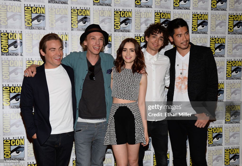 "The Mortal Instruments: City Of Bones" Press Line - Comic-Con International 2013