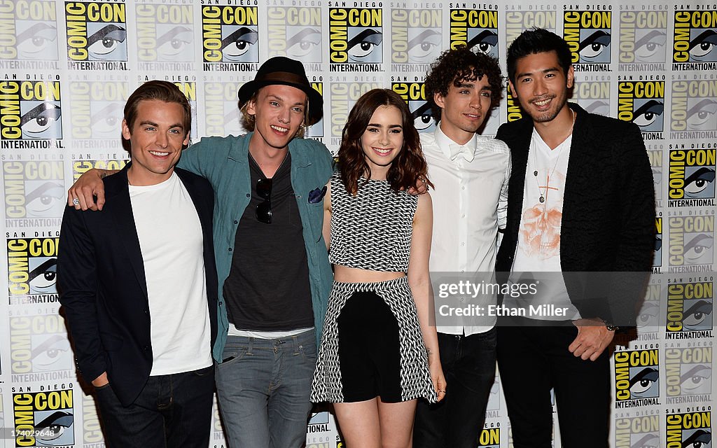 "The Mortal Instruments: City Of Bones" Press Line - Comic-Con International 2013