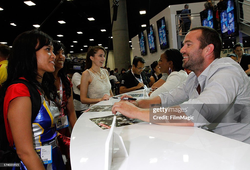 Cinemax's "Strike Back" Cast Autograph Signing