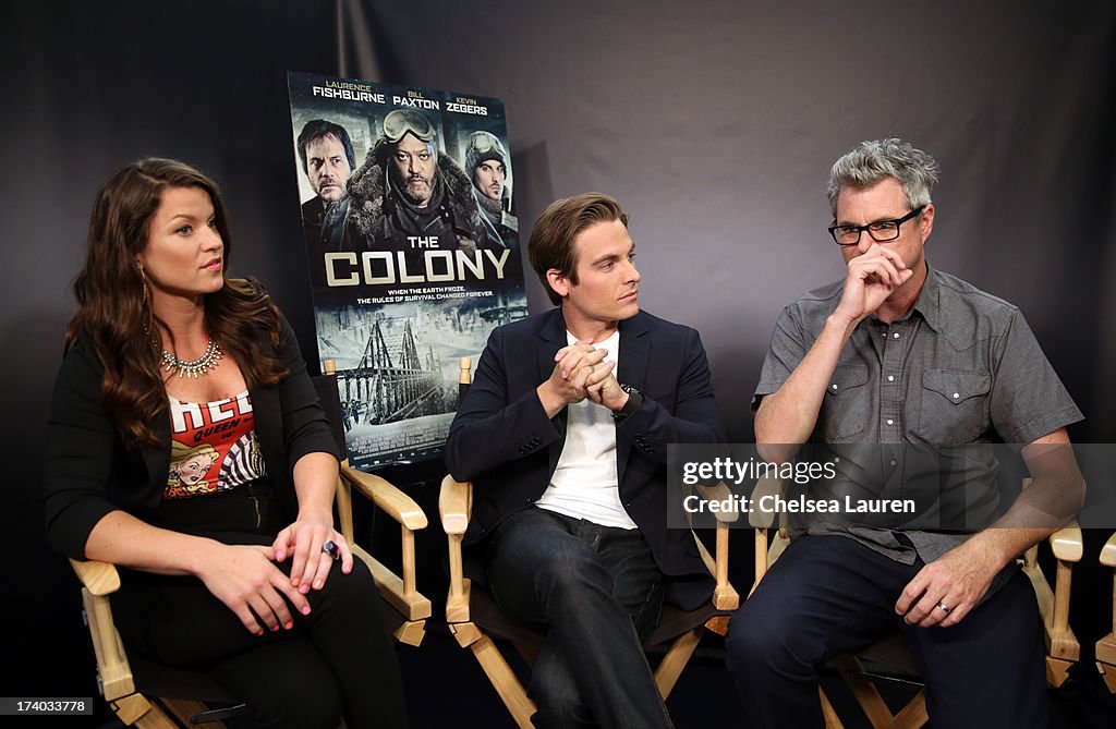 "The Colony" At Movies On Demand Lounge At Comic Con 2013