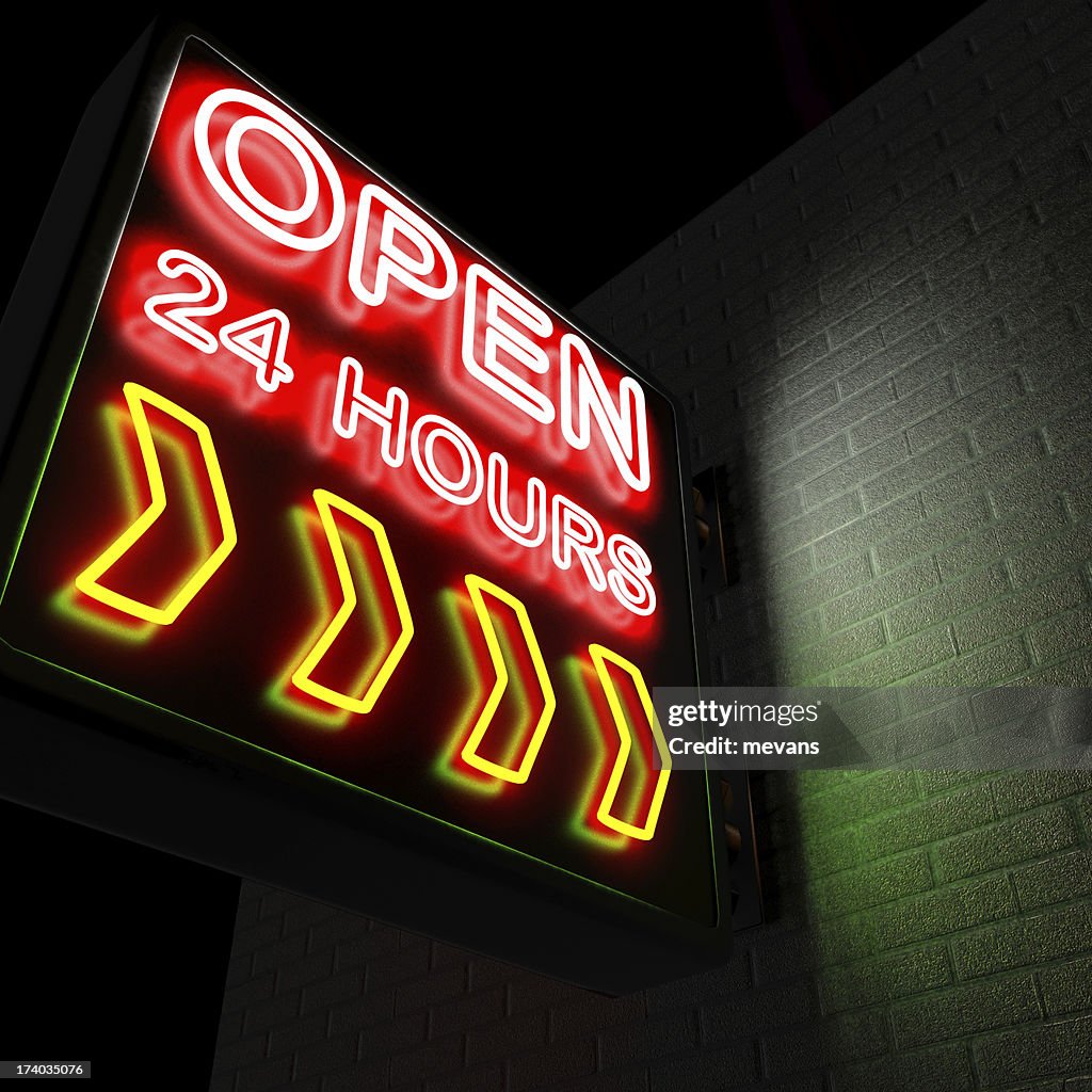 Open 24 Hours