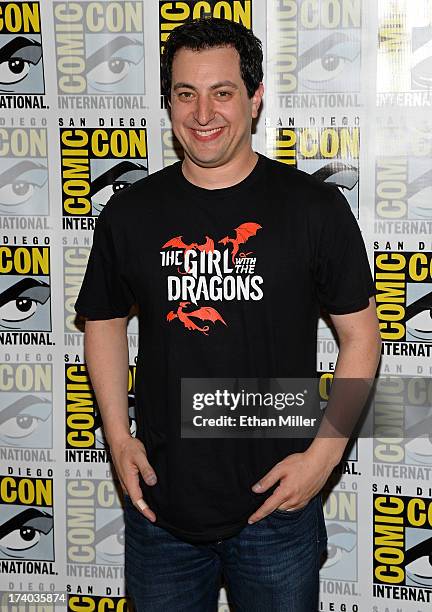 Writer/executive producer Phillip Iscove attends the "Sleepy Hollow" press line during Comic-Con International 2013 at the Hilton San Diego Bayfront...