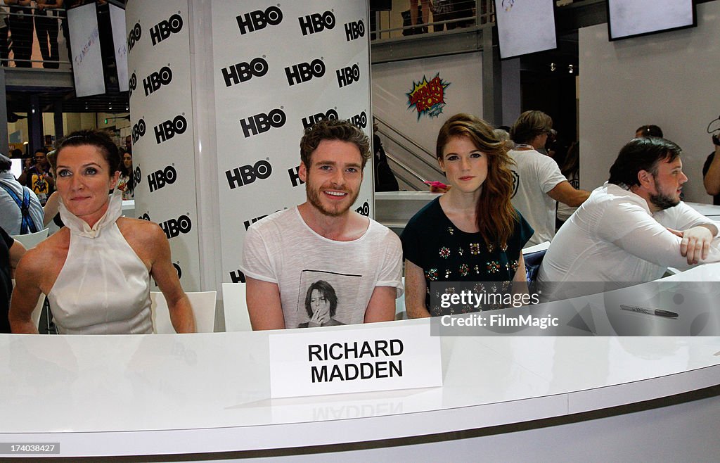 HBO's "Game Of Thrones" Cast Autograph Signing