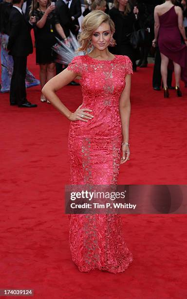 Catherine Tyldesley attends the Arqiva British Academy Television Awards 2013 at the Royal Festival Hall on May 12, 2013 in London, England.