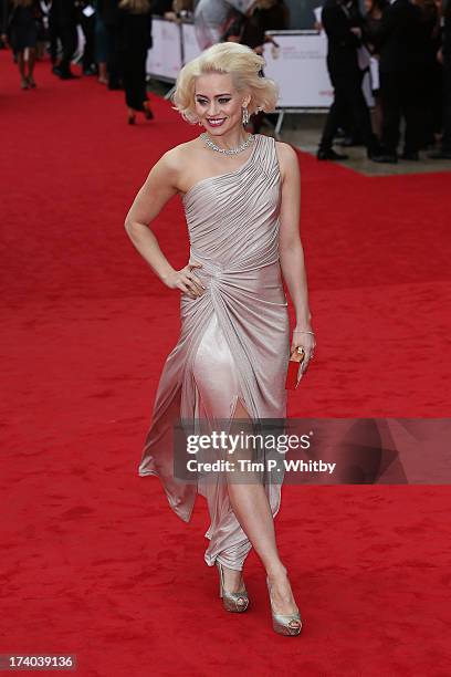 Kimberly Wyatt attends the Arqiva British Academy Television Awards 2013 at the Royal Festival Hall on May 12, 2013 in London, England.