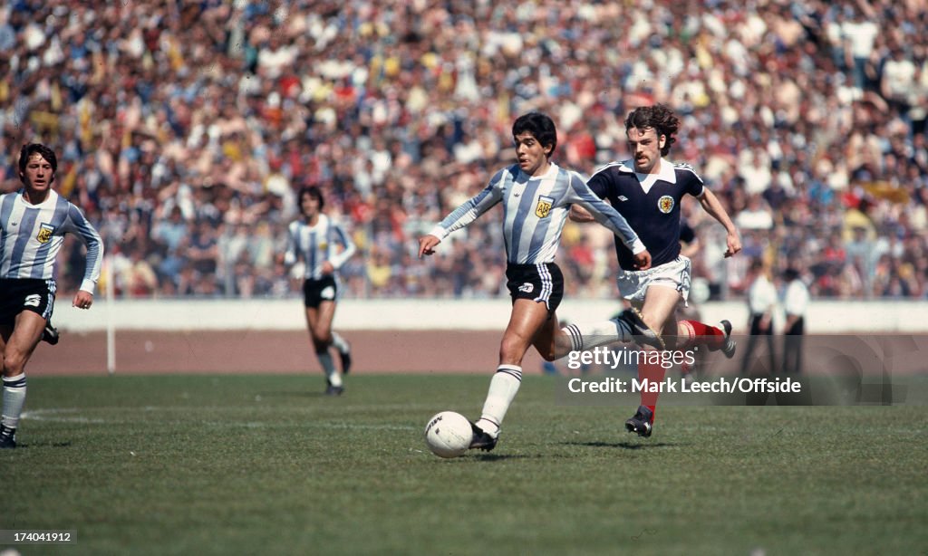 Scotland v Argentina 1979