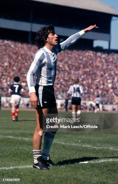 June 1979 - International football - Scotland v Argentina - Argentinian captain Daniel Passarella..