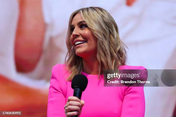 Dr Kate Adams speaks during the Real Housewives of Sydney Q & A at SXSW Sydney on October 17, 2023 in Sydney, Australia.