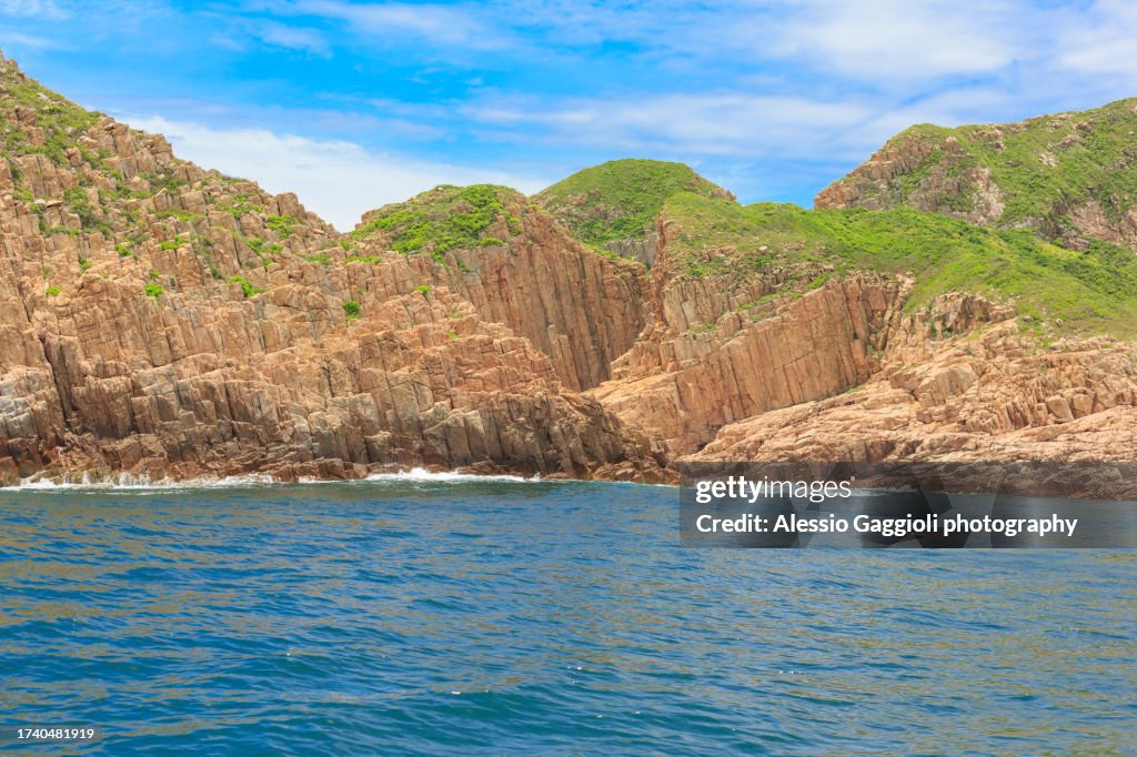 Basalt island, Unesco Global Geopark