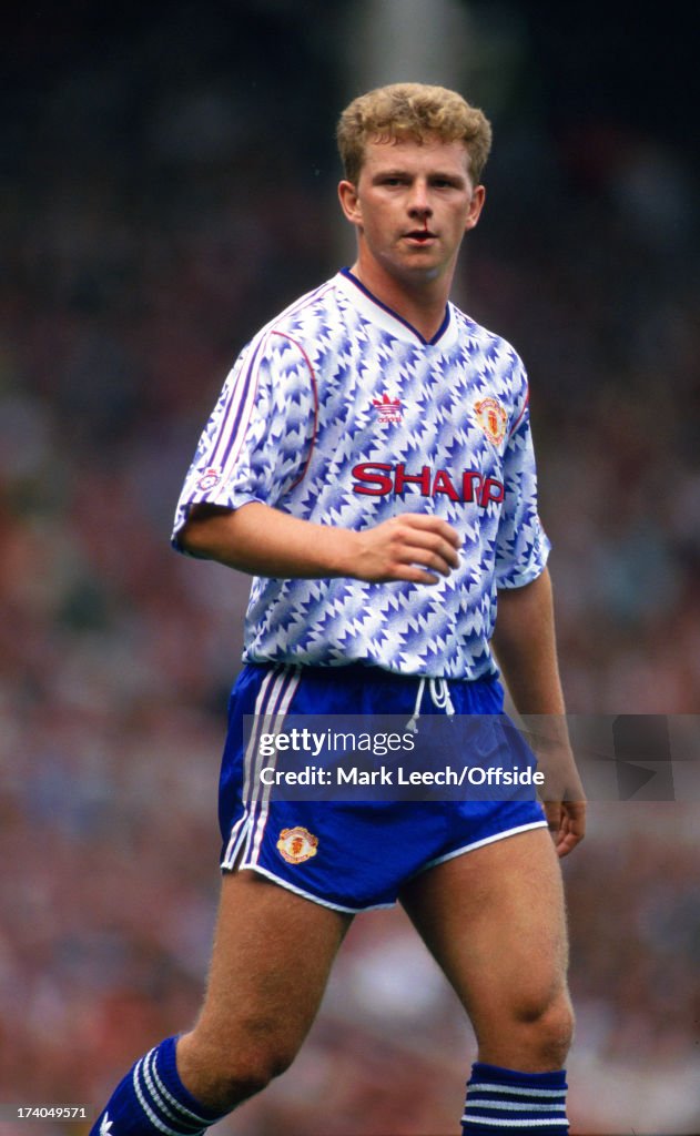 Footballer Mark Robins