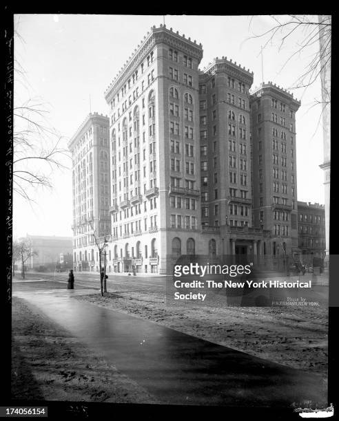 Majestic Hotel, Central Park West and 72nd Street,New York, New York, 1899.
