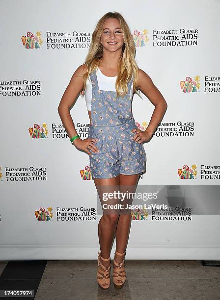 Actress Mollee Gray attends the Elizabeth Glaser Pediatric AIDS Foundation's 24th annual "A Time For Heroes" at Century Park on June 2, 2013 in Los...