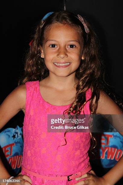 Nicolette Pierini poses at the "Tio Papi" Photo Call at Planet Hollywood Times Square on July 19, 2013 in New York City.