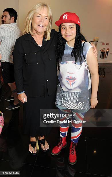 Linda Robson and Gabz Gardiner attend an exclusive launch event for upcoming videogame 'Disney Infinity', released nationwide on August 23rd, at...