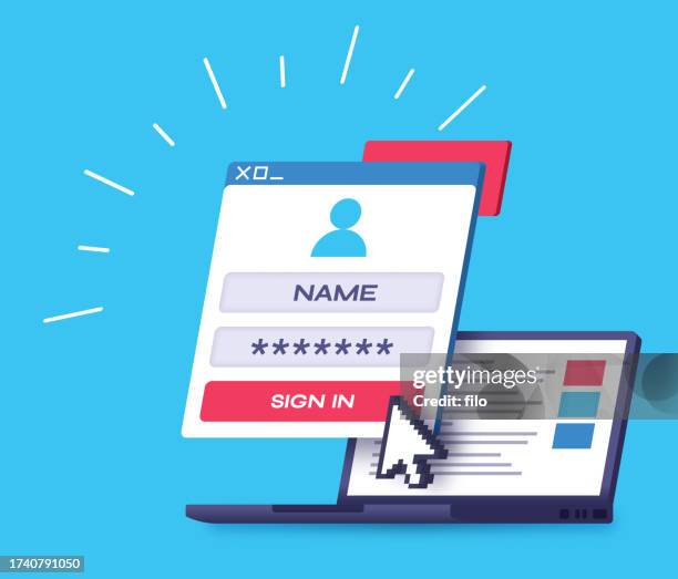 Security Login Computer Secure Login Screen Photos and Premium High Res Pictures - Getty Images